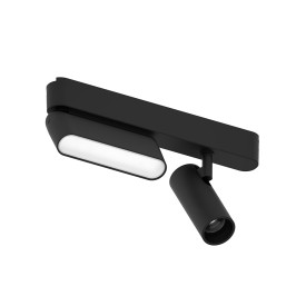 Lampa magnetyczna do szyny listwa LED + spotlight 12W