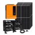 Zestaw instalacji fotowoltaicznej 4kW 1 faz z magazynem energii 4 8kW
