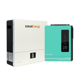 Zestaw inwerter/falownik hybrydowy EVO 6200 z magazynem energii LiFePO4 5.12kWh
