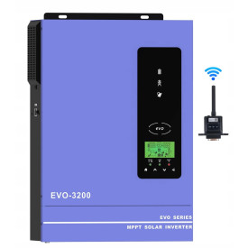 Inwerter falownik hybrydowy off grid EVO 3200 3.2 kW 1-faza + moduł WiFi