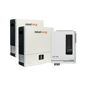 Zestaw inwerter/falownik hybrydowy EVO 10200,2 x mag energii LiFePO4 5kW/h