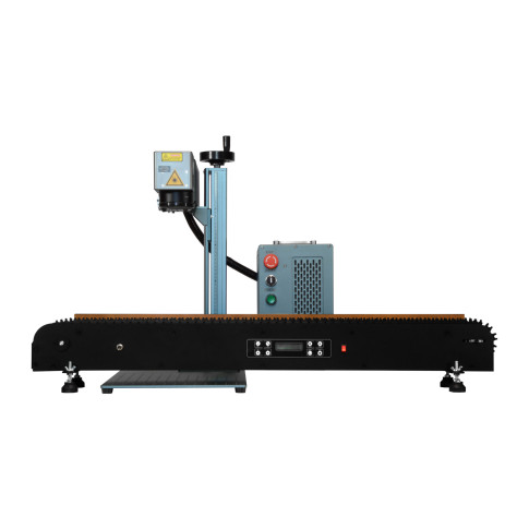 grawerka fiber znakowarka laserowa 30w split wydajna znakowarka do grawerowania w metalu z podajnikiem