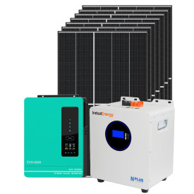 Zestaw Fotowoltaiczny off-grid z magazynem energii NPLUS LiFePO4 5kWh, 6x PV