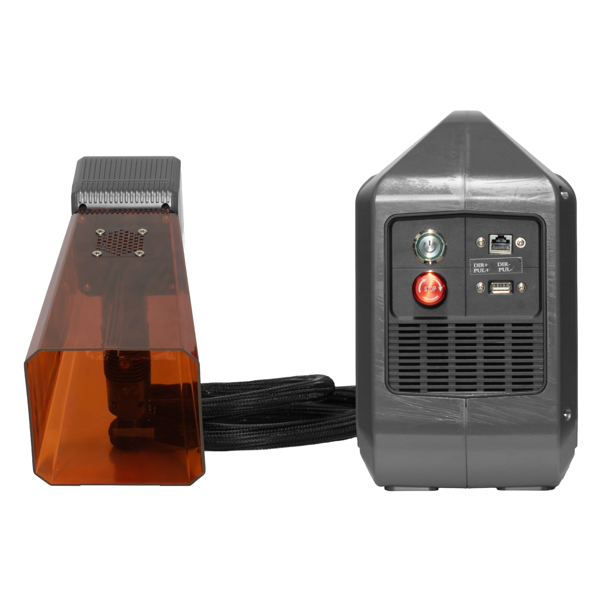 fiber laser side
